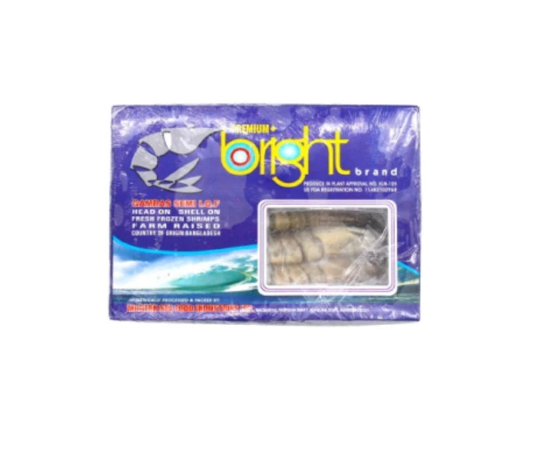 Crevettes black Tiger cru 1kg